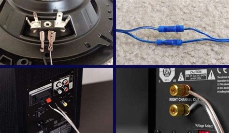 how to fix stereo speakers wire without junction box|connect speaker wire to stereo.